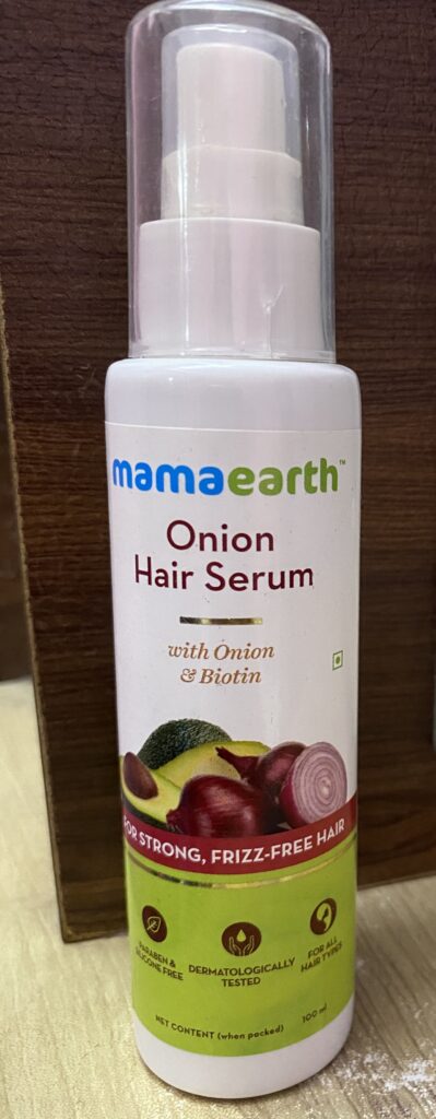 Mamaearth Onion Hair Serum Review - Fashion's Fever