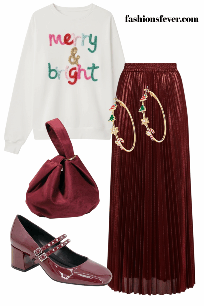 Christmas day outfit - christmas party outfits