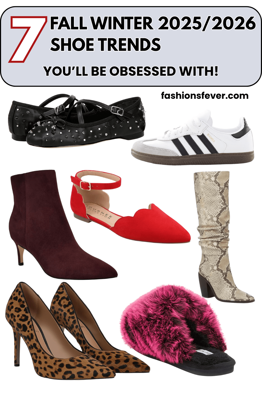 Fall/Winter 2025 shoe trends
