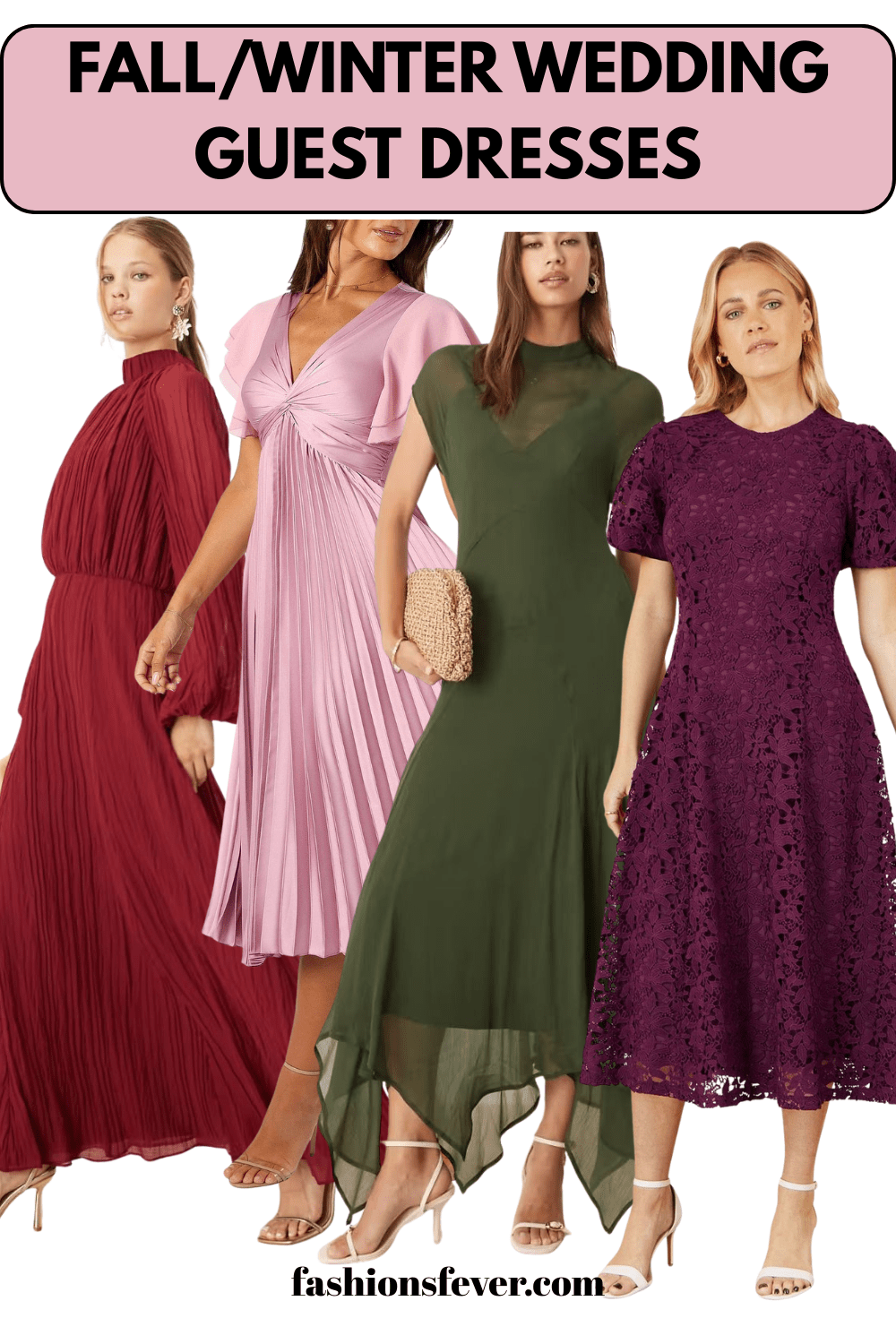 Fall/Winter Wedding Guest Dresses