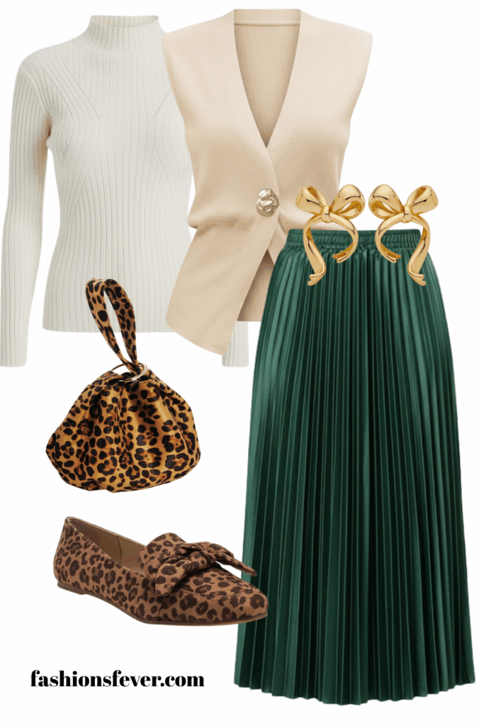 chic christmas outfit in christmas party outfits