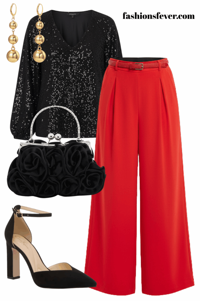 office christmas party outfit