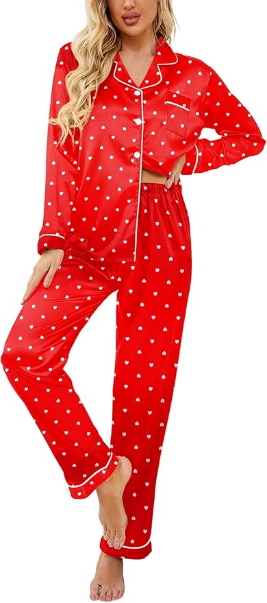 Red Polka Dot Christmas Pajamas