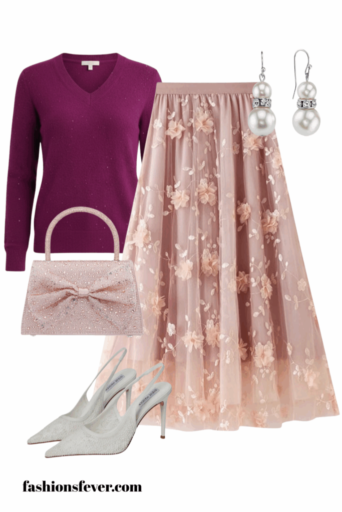 holiday outfits - glitz and glam party outfits NYE