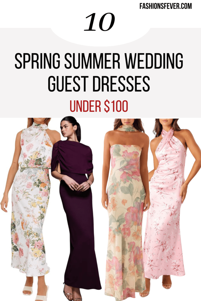 Spring Summer Wedding Guest Dresses