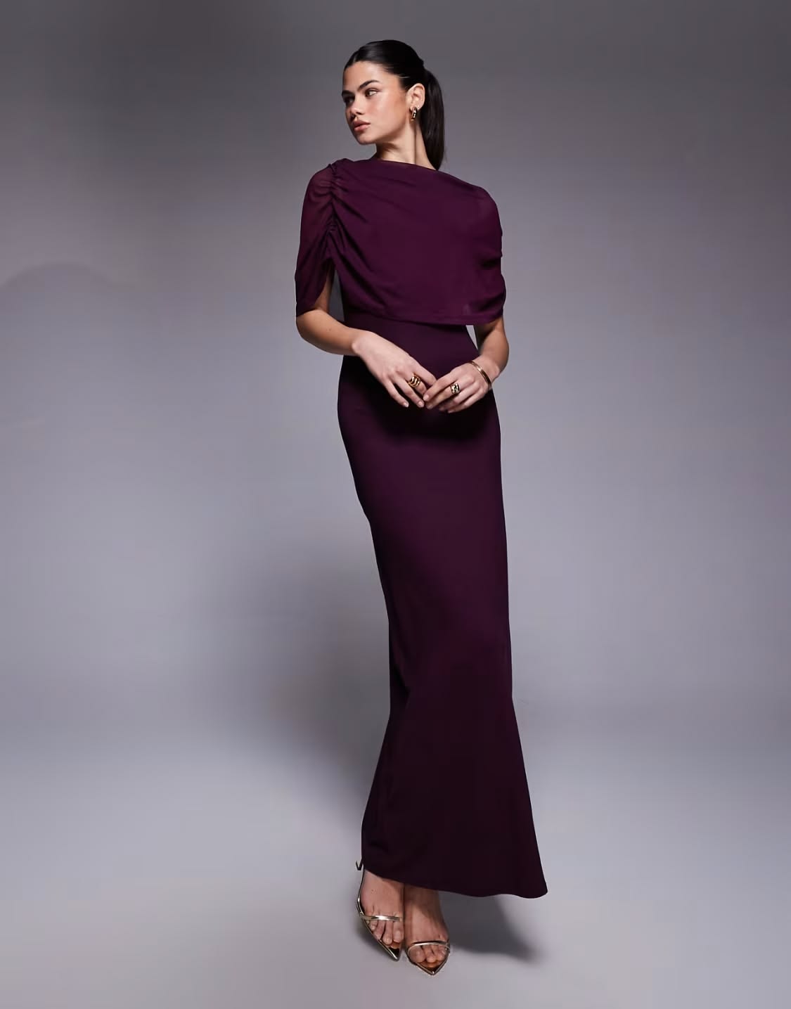 cape-detail-spring-summer-wedding-guest-dresses
