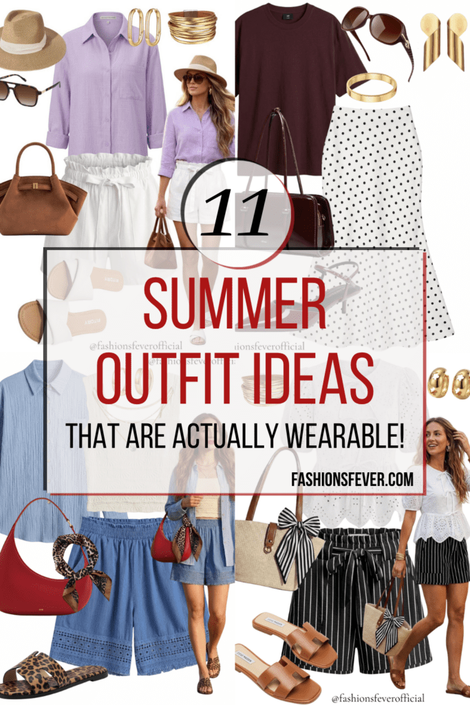 Spring summer outfits 2026 | 11 easy summer outfits for women that actually look expensive. From classy outfit ideas summer brunch looks to summer work outfits and casual summer holiday outfits, this is your go-to summer 2026 outfits guide. Hot weather outfits for women that are effortless, trendy, and shoppable. Save this for summer time outfits inspo or click through the spring summer outfit ideas, summer trends women are loving right now!
