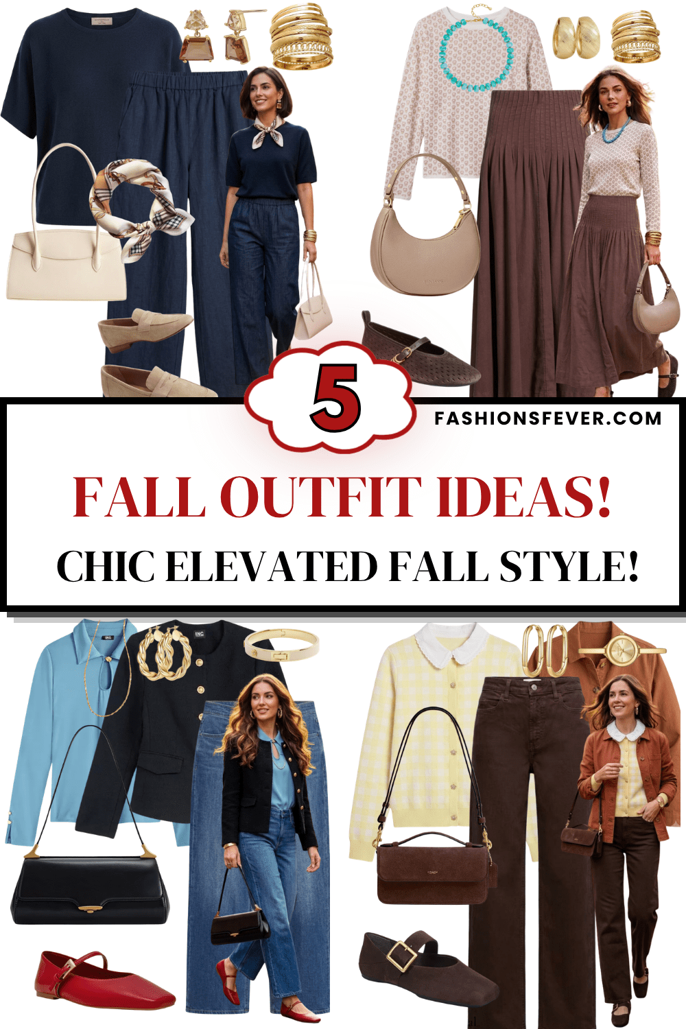 Cute casual fall outfit ideas for women who want easy, put-together style all season long. This roundup of fall winter casual outfits covers everything from early fall outfit transitions to cozy fashion staples like cozy knits, tweed blazers, and suede loafers. These trending fall outfits mix stylish fall outfits with easy winter outfit ideas, so the looks carry straight into cold weather. From casual warm fall outfits with utility jackets to elevated fall looks for women with gold jewelry and neutral tones, this is a full guide to women's fall/winter outfits and winter casual outfits for women. Pin now and shop every fall outfits women and winter outfits women look with direct links to each piece.